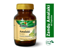 Zandu Amalaki and Zandu Tulasi Ayurvedic Veg capsules (60 Capsules each)